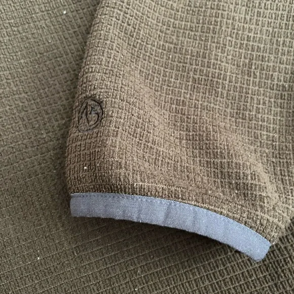 [XL]The North Face A5 SERIES Brown Quarter-Zip Pullover 1/4 ZIP Fleece Jacket - Picture 2 of 7